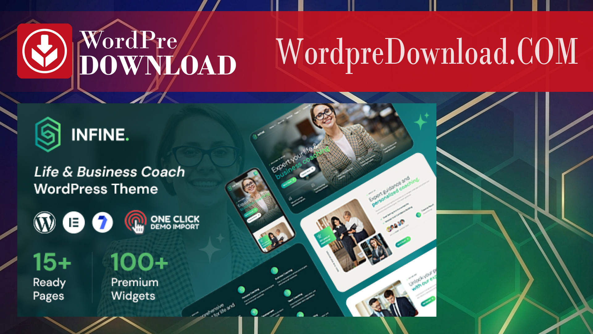 Infine – Life and Business Coach WordPress Theme – WordpreDownload.COM