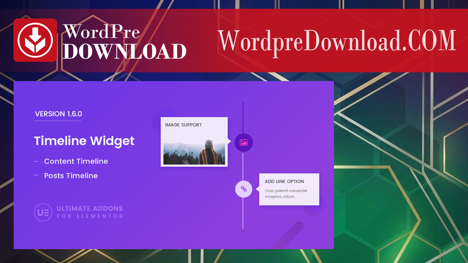 Timeline Widget Pro For Elementor – WordpreDownload.COM