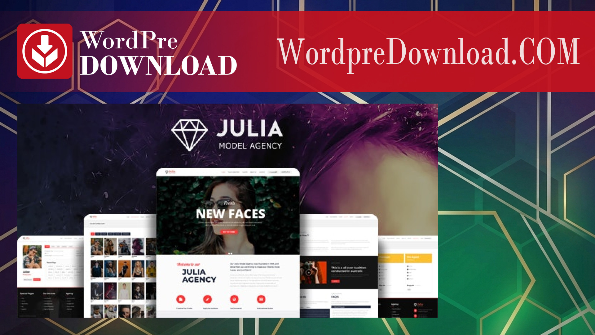 Julia – Talent Management WordPress Themes – WordpreDownload.COM