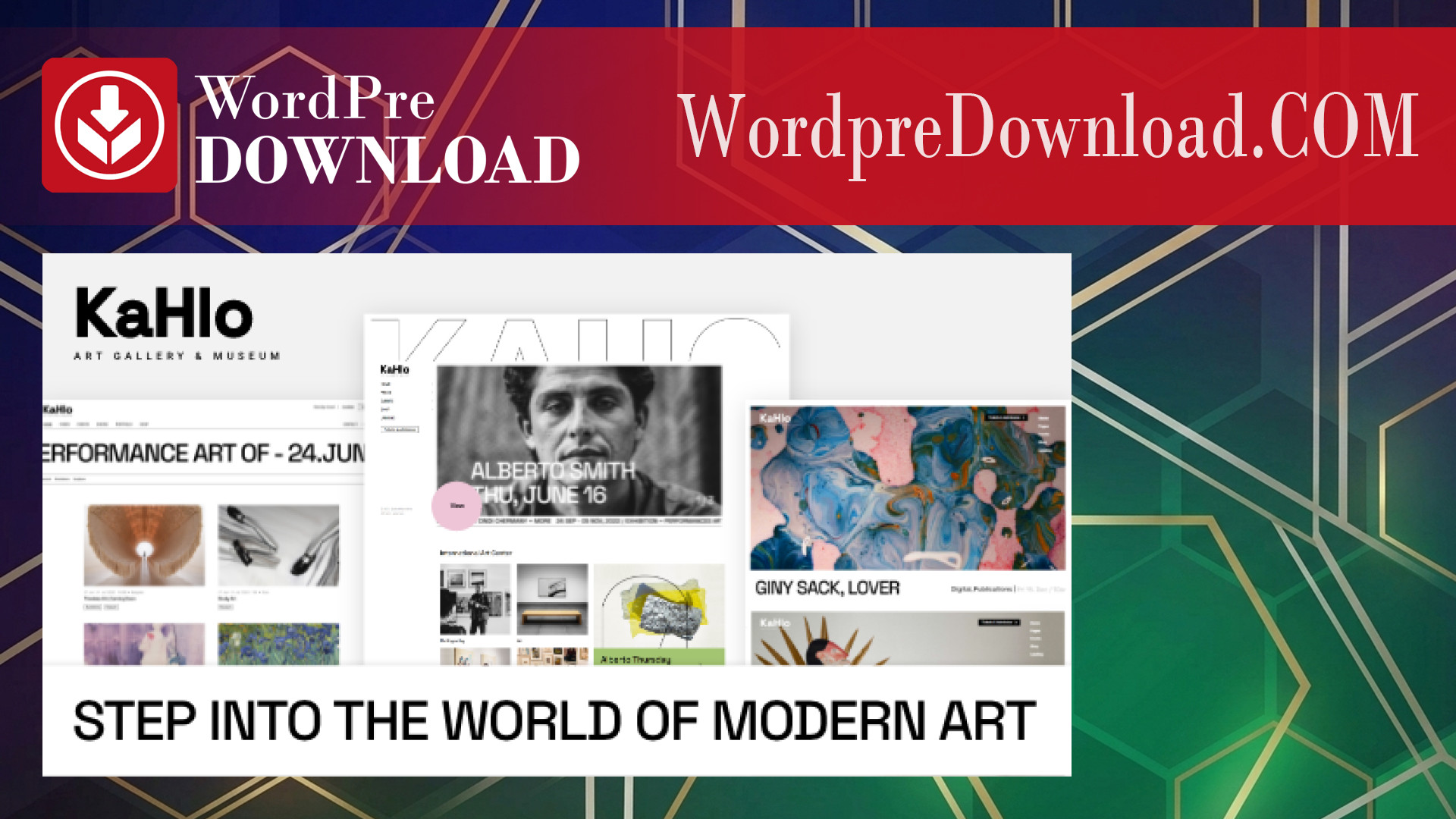 Kahlo – Art Gallery and Museum Theme – WordpreDownload.COM