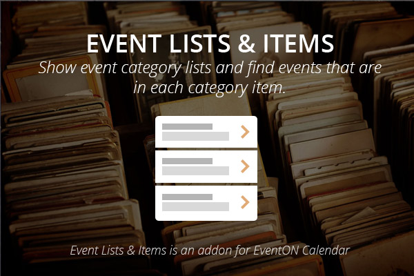EventOn Lists and Items – WordpreDownload.COM