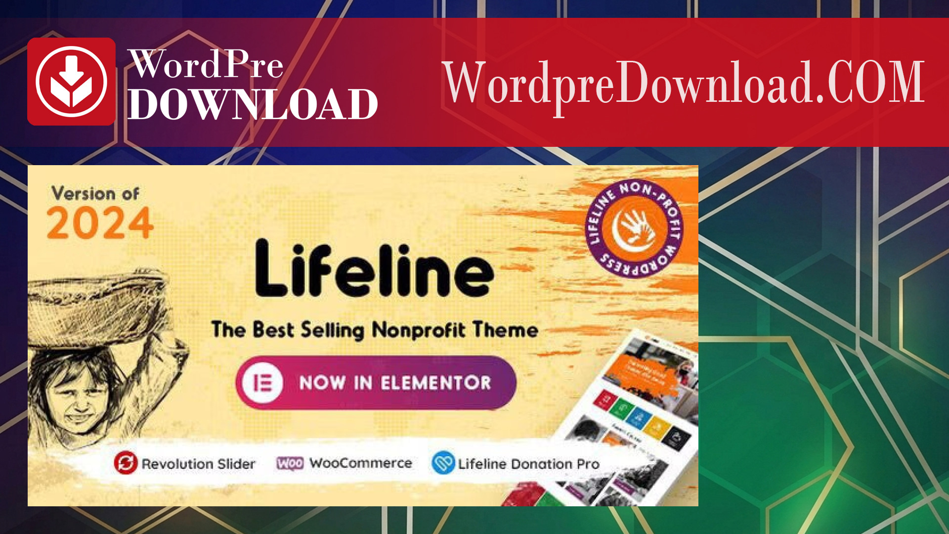 Lifeline – NGO, Fund Raising and Charity WordPress Theme – WordpreDownload.COM
