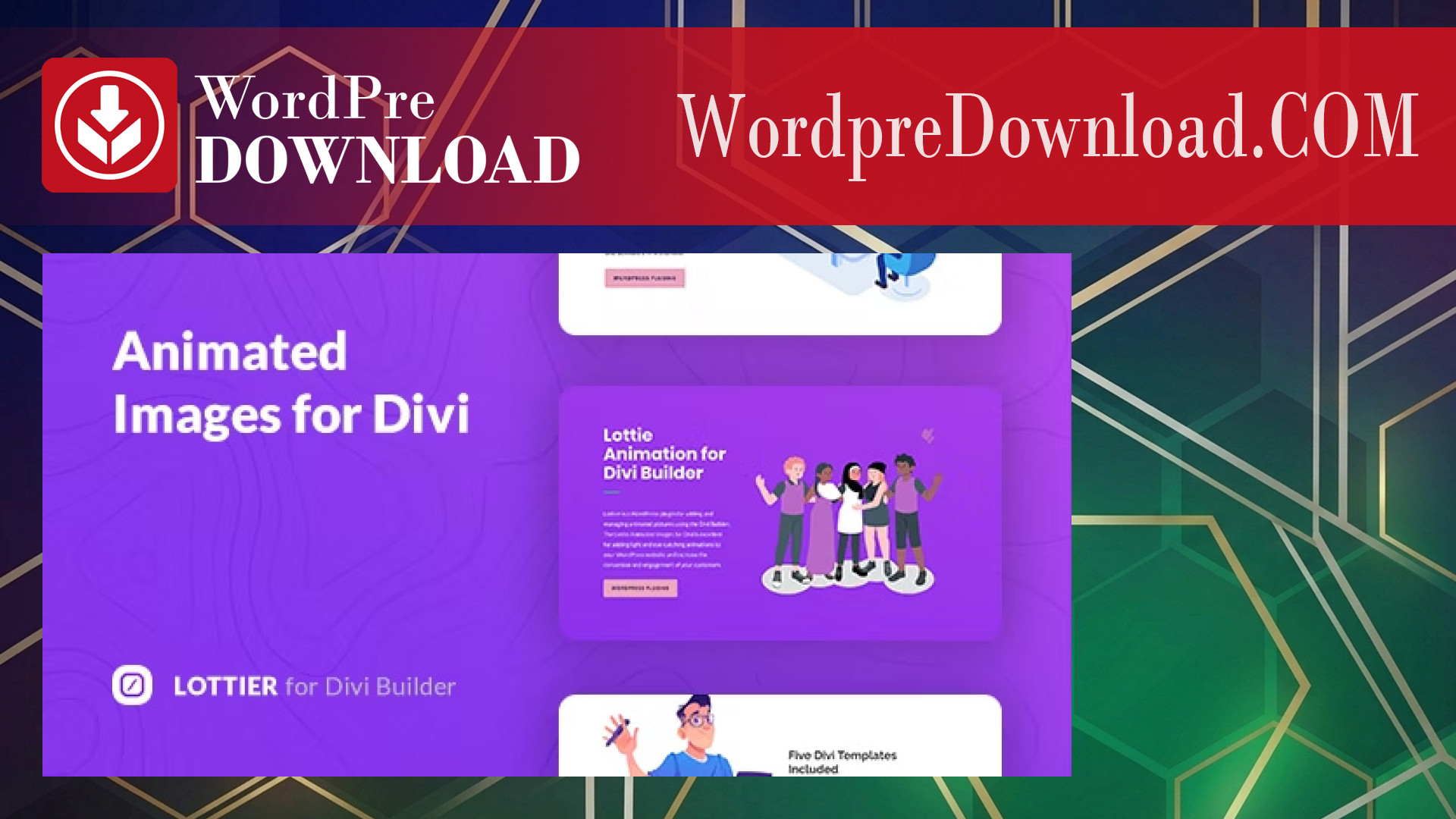 Lottier – Lottie Animated Images for Divi Builder – WordpreDownload.COM