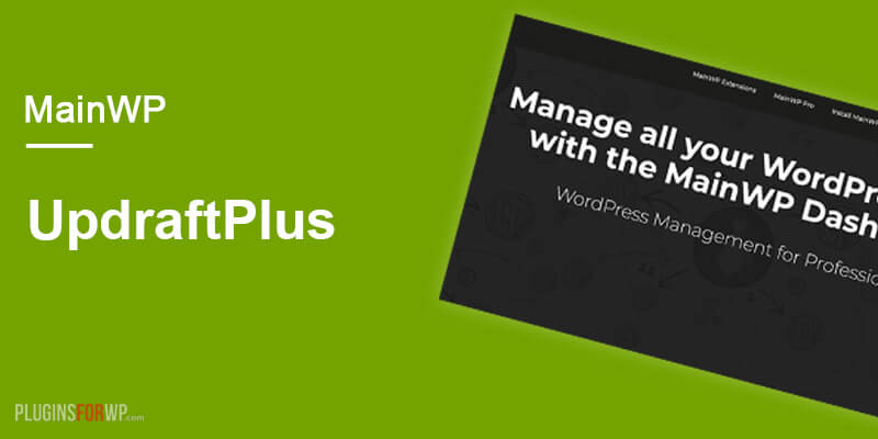 MainWP UpdraftPlus – WordpreDownload.COM