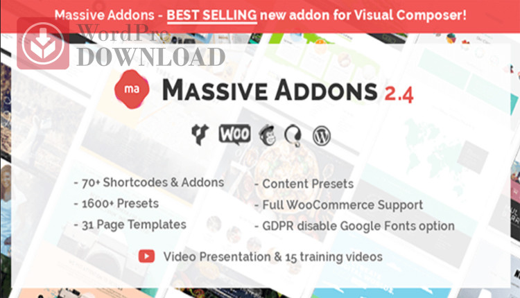 Massive Addons for WPBakery Page Builder – WordpreDownload.COM