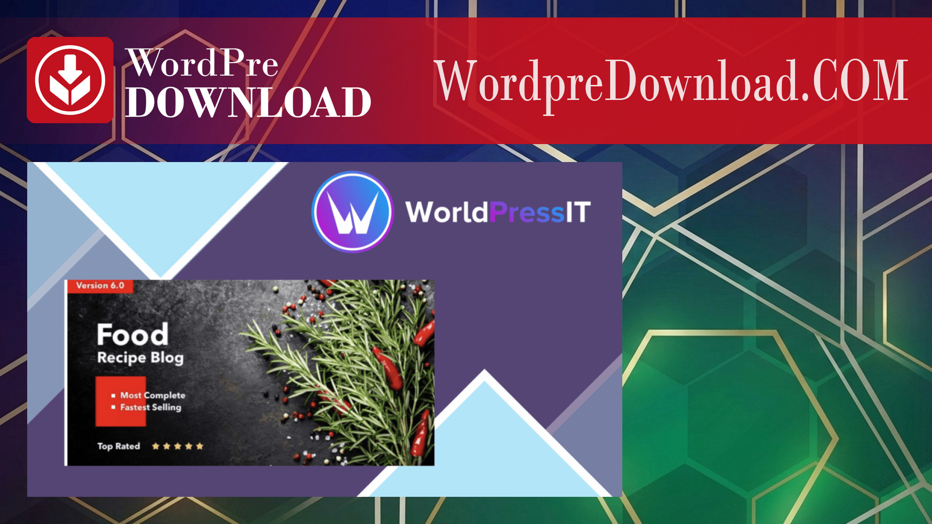 Neptune – Theme for Food Recipe Bloggers and Chefs – WordpreDownload.COM