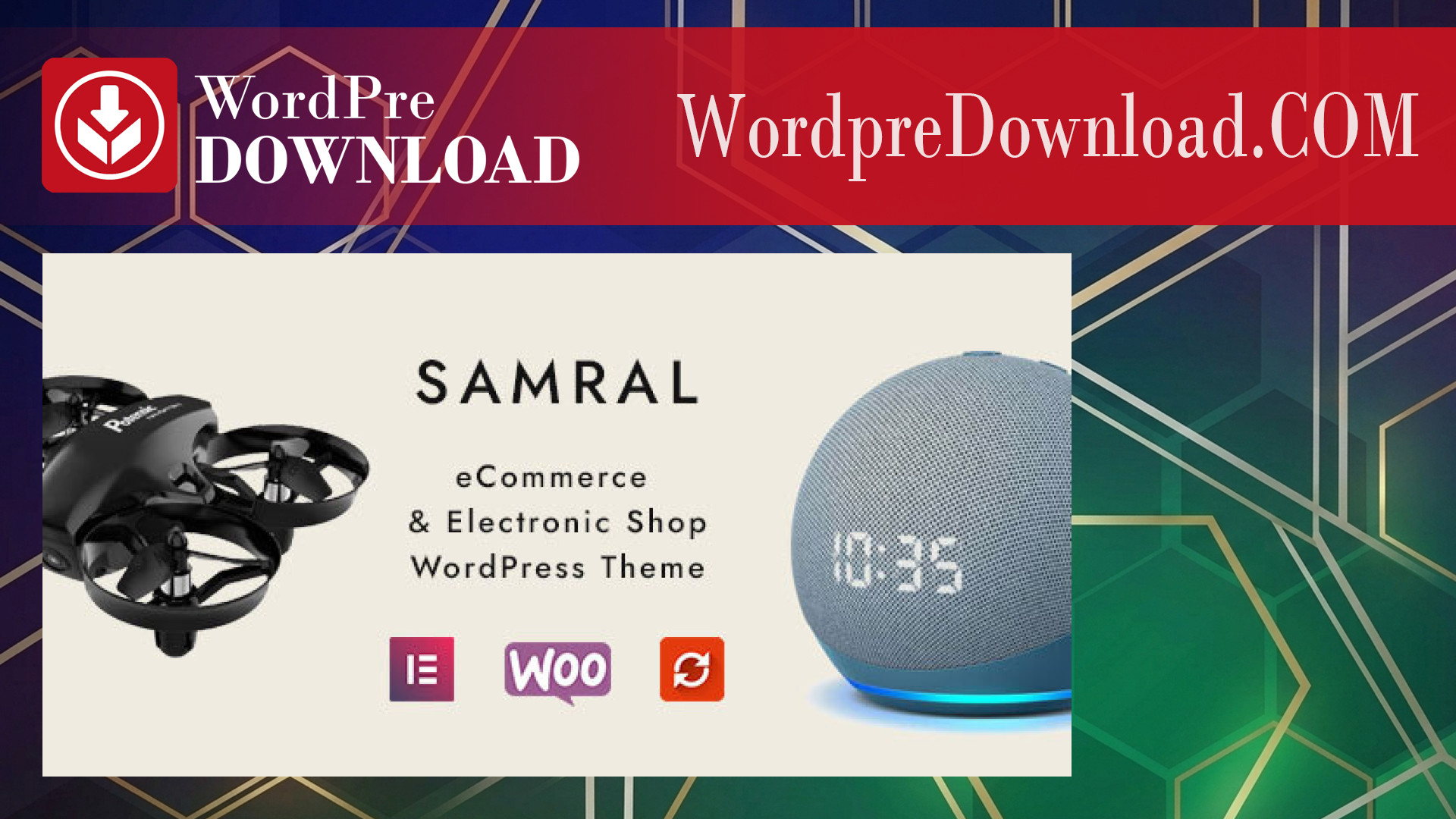 Samral – Electronic WooCommerce Theme – WordpreDownload.COM