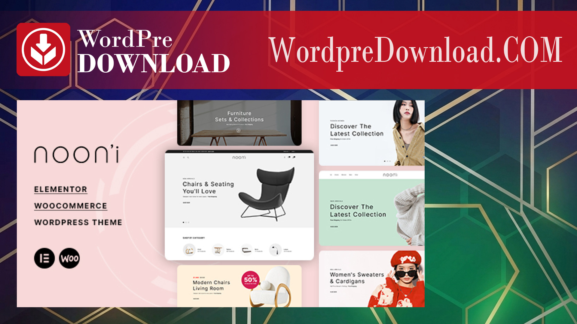 Nooni – Furniture and Fashion WooCommerce Theme – WordpreDownload.COM