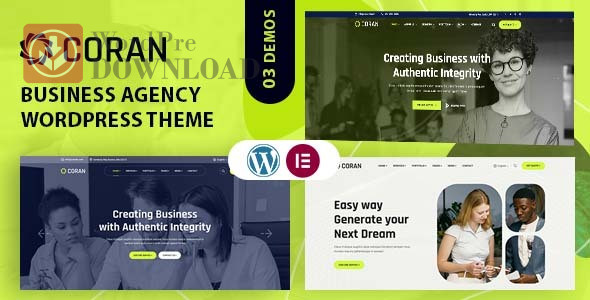 Coran – Business Agency WordPress Theme – WordpreDownload.COM