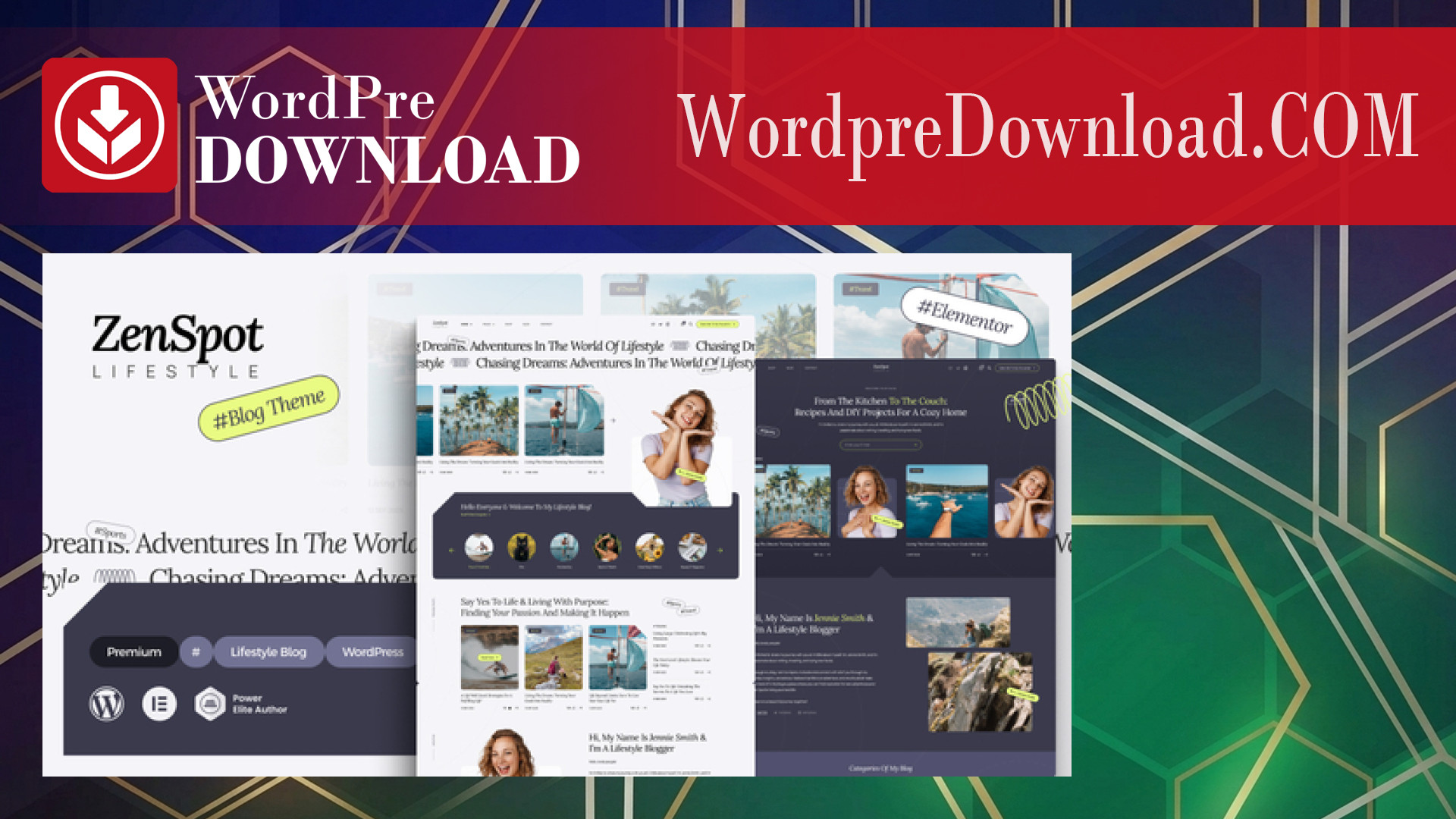 ZenSpot – LifeStyle Blog WordPress Theme – WordpreDownload.COM