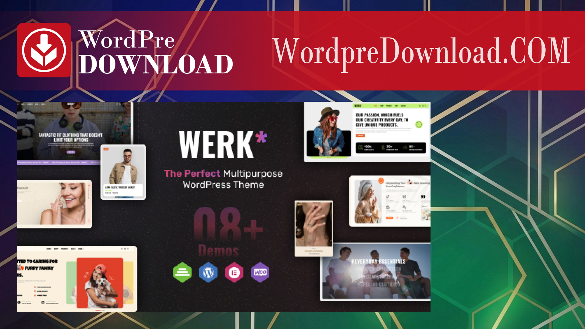 Werk – Multipurpose WooCommerce Theme – WordpreDownload.COM