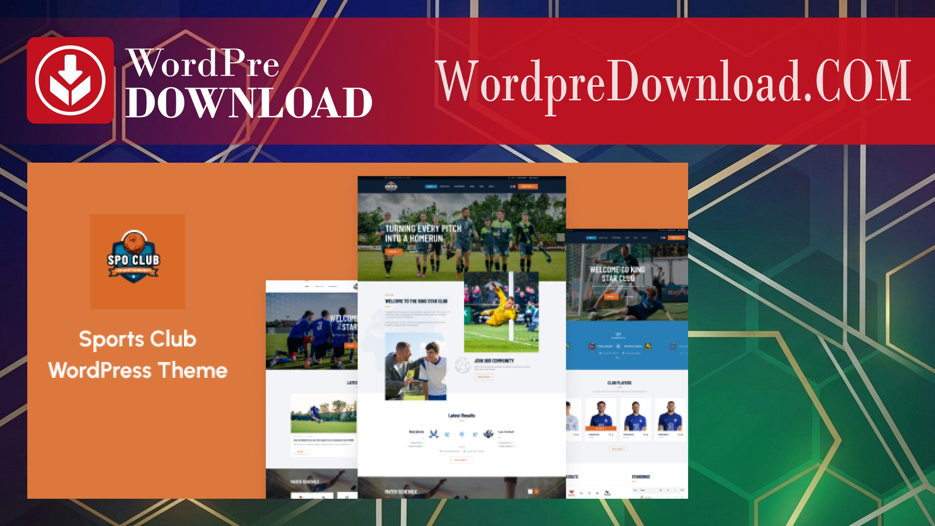 SpoClub – Sports Club WordPress Theme – WordpreDownload.COM