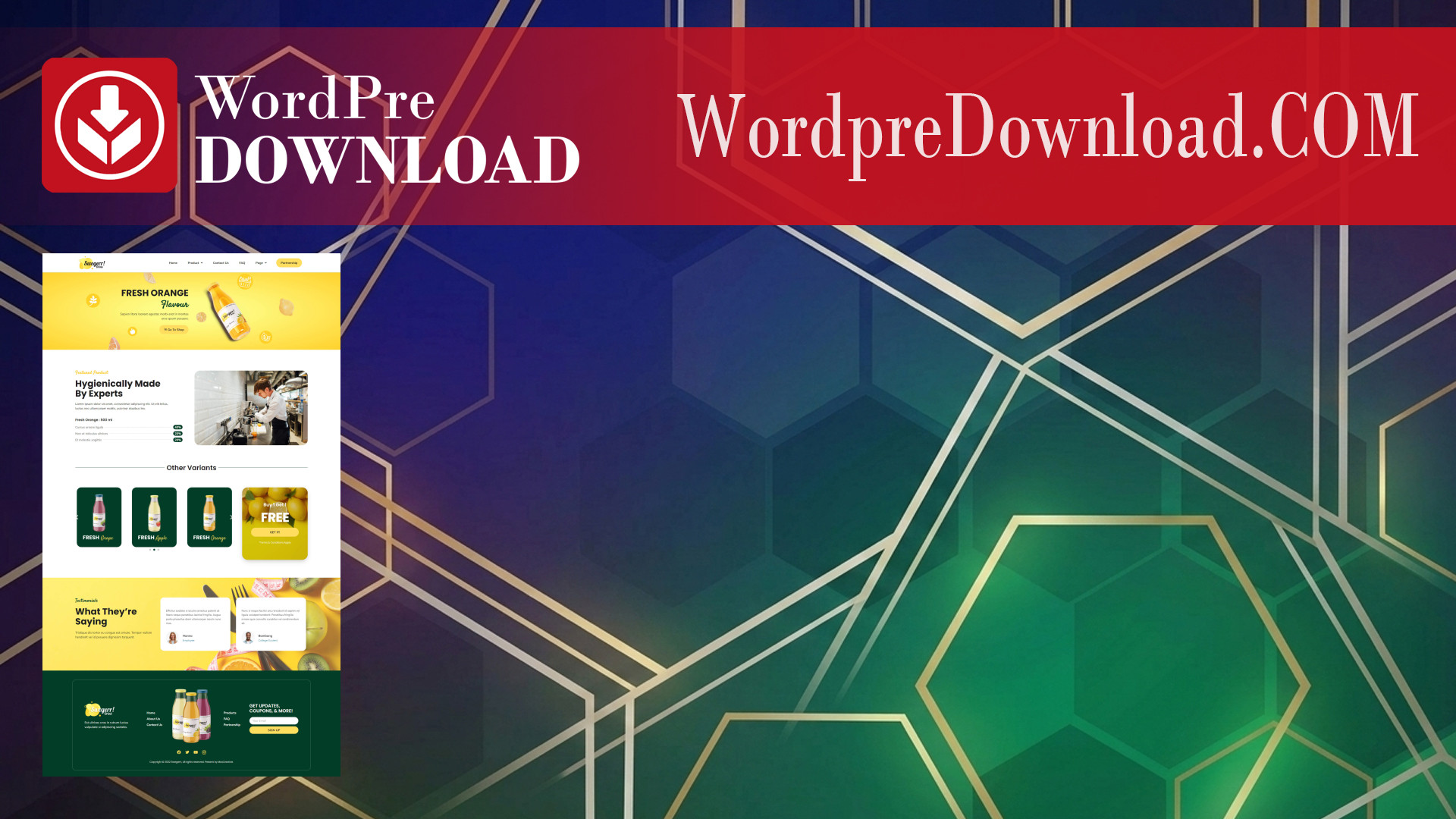 Swegerr – Juice & Fresh Drink Elementor Template Kit – WordpreDownload.COM