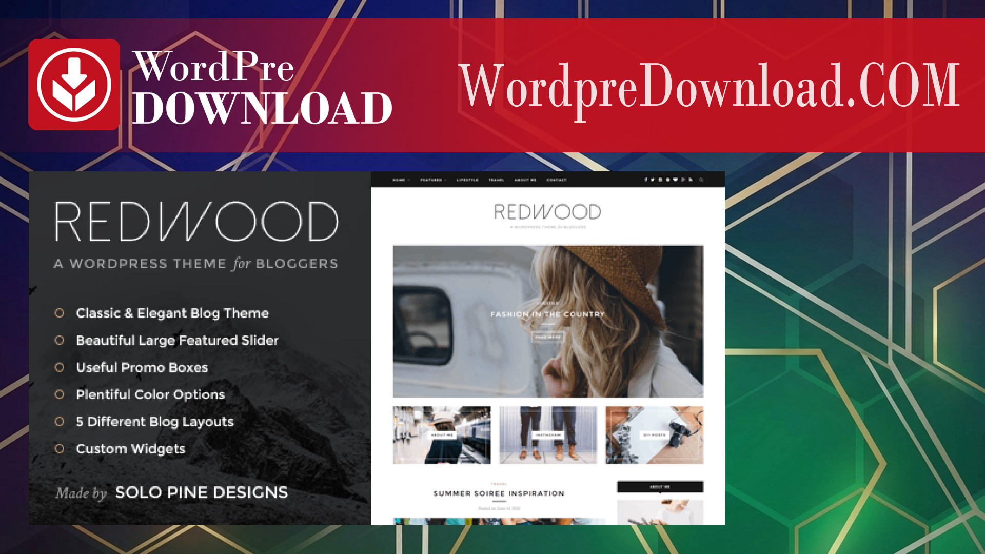 Redwood – A Responsive WordPress Blog Theme – WordpreDownload.COM