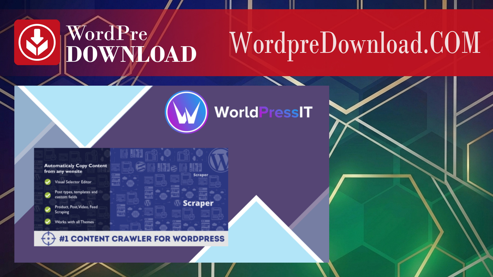 Scraper – Automatic Content Crawler Plugin for WordPress – WordpreDownload.COM