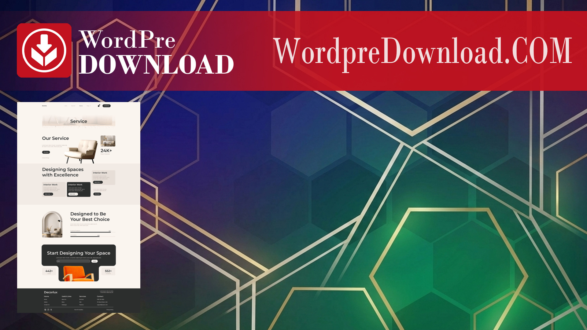 Decorlux – Interior Design Elementor Template Kit – Wordpredownload.com