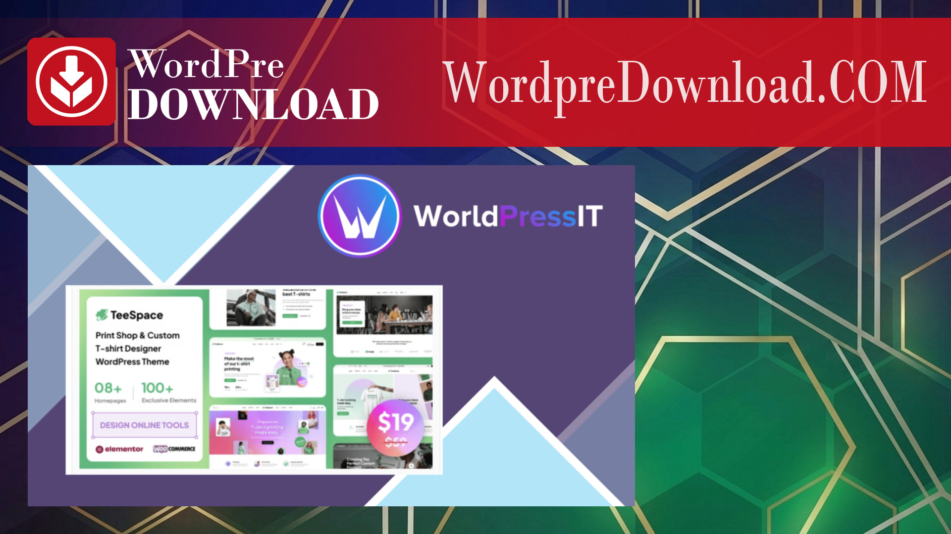TeeSpace – Print Custom T-shirt Designer WordPress theme – WordpreDownload.COM