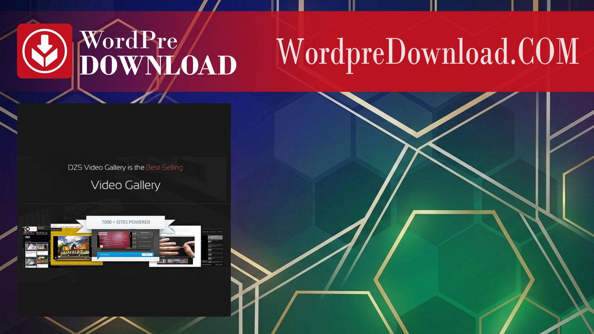 DSZ Video Gallery WordPress Plugin/w YouTube, Vimeo, Facebook pages – WordpreDownload.COM