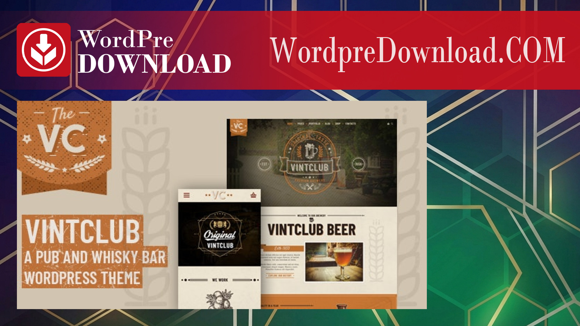 VintClub – A Pub and Whisky Bar WordPress Theme – WordpreDownload.COM