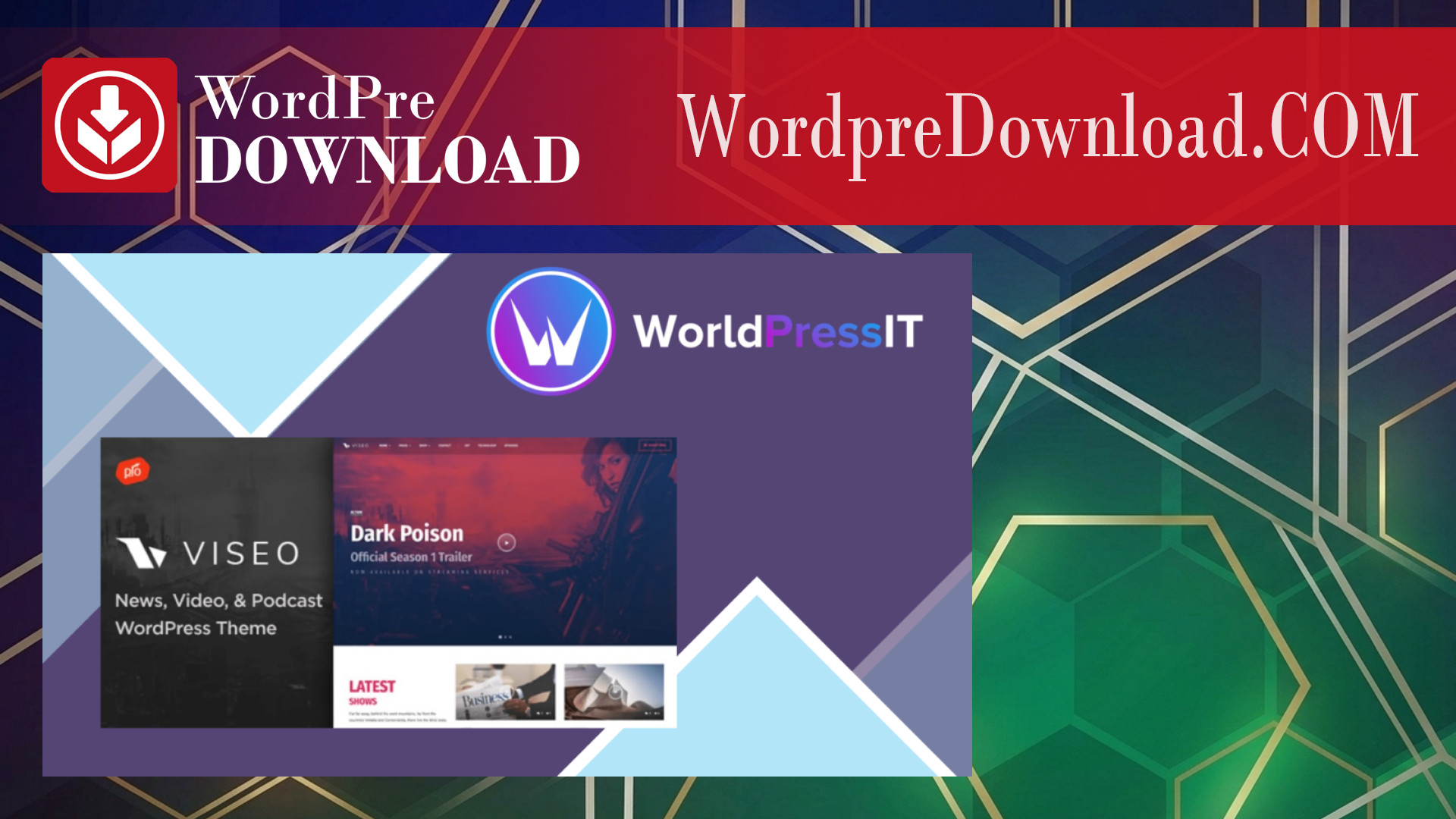 Viseo – News, Video, and Podcast WordPress Theme – WordpreDownload.COM