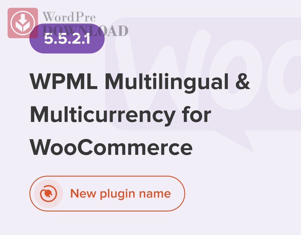 WPML Woocommerce Multilingual – WordpreDownload.COM