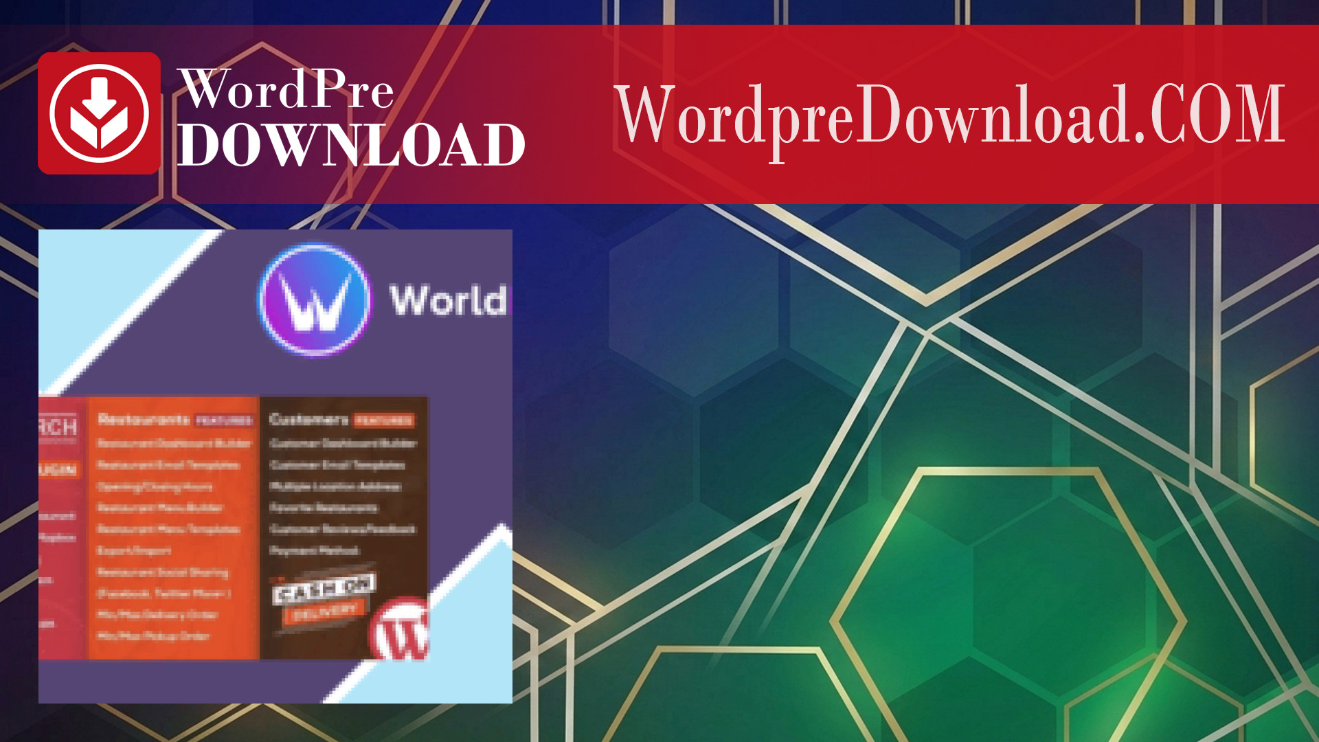 WP Food Search | Single and Multi Restaurant Menu and Food Ordering Plugin – WordpreDownload.COM
