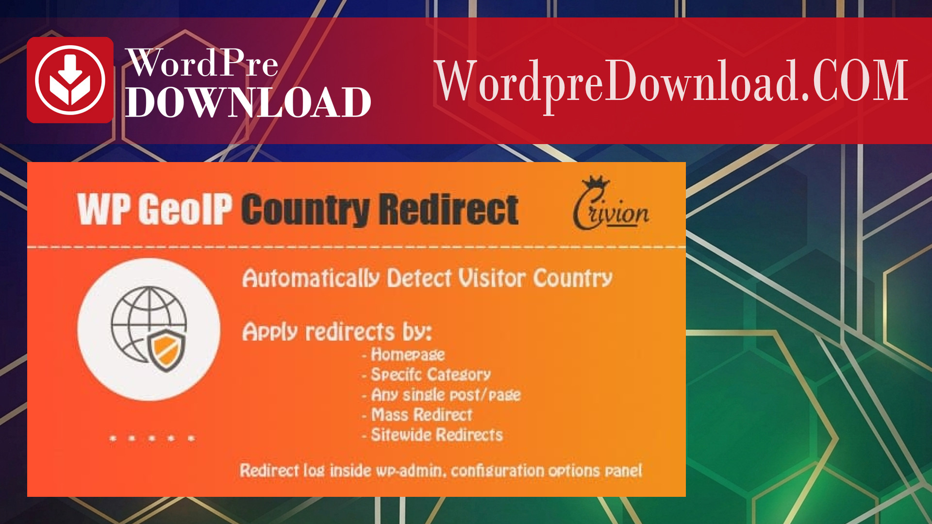 WP GeoIP Country Redirect – WordpreDownload.COM