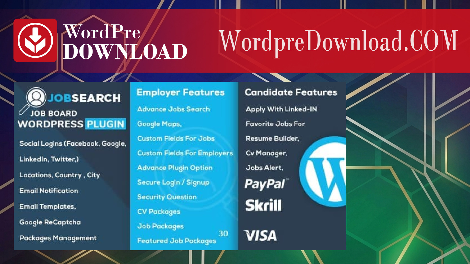 JobSearch WP Job Board – WordpreDownload.COM