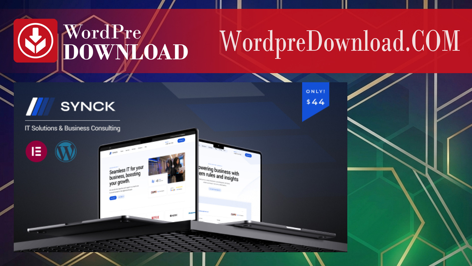 Synck – Business and IT Solutions WordPress Theme – WordpreDownload.COM