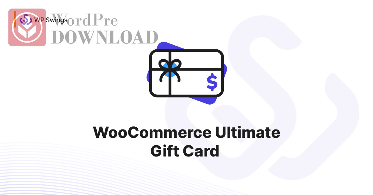 WooCommerce Ultimate Gift Card – WordpreDownload.COM