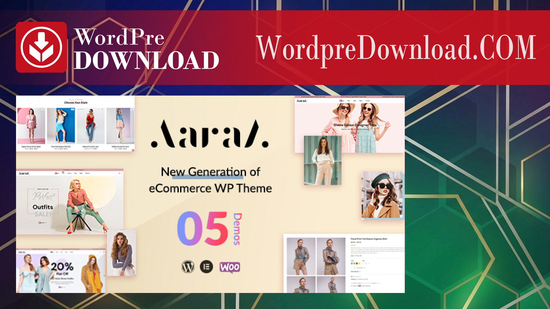 Aaraa – Fashion Shop WordPress Theme – WordpreDownload.COM