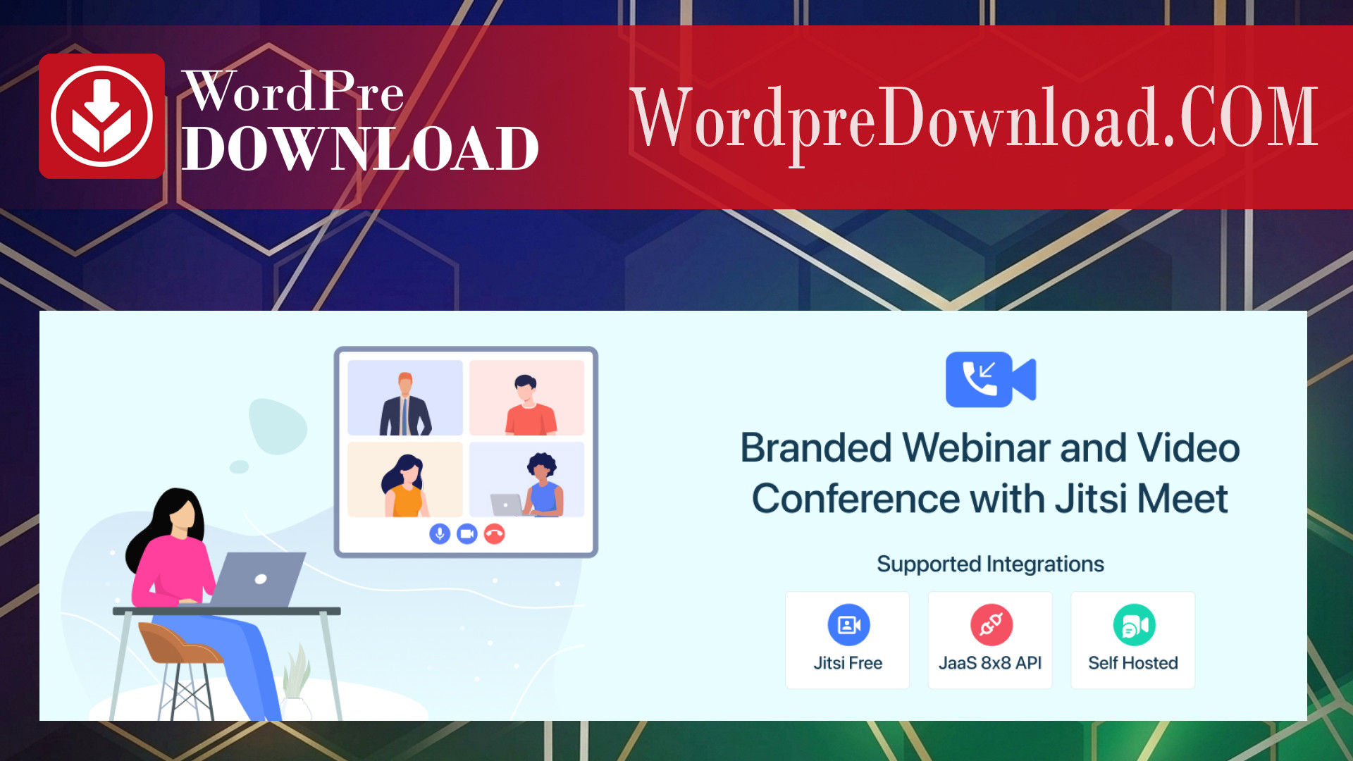 Webinar and Video Conference with Jitsi Meet – WordpreDownload.COM