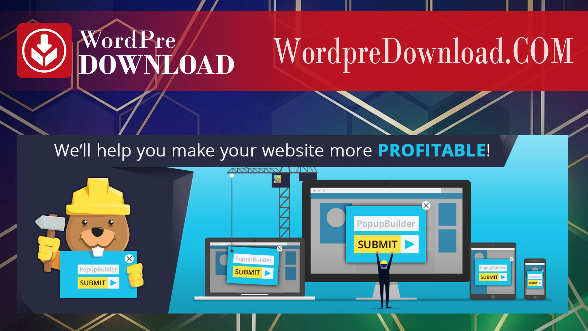Popup Builder Social Popup Extension – WordpreDownload.COM