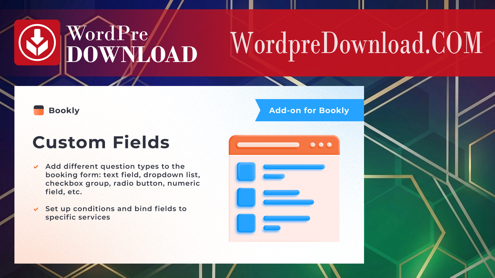 Bookly Pro Custom Fields Add-on – WordpreDownload.COM