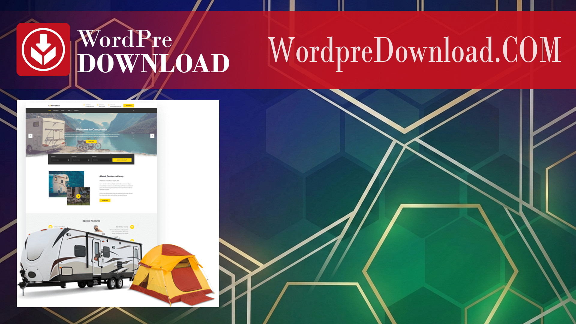 Campterra – Camping WordPress Theme – WordpreDownload.COM