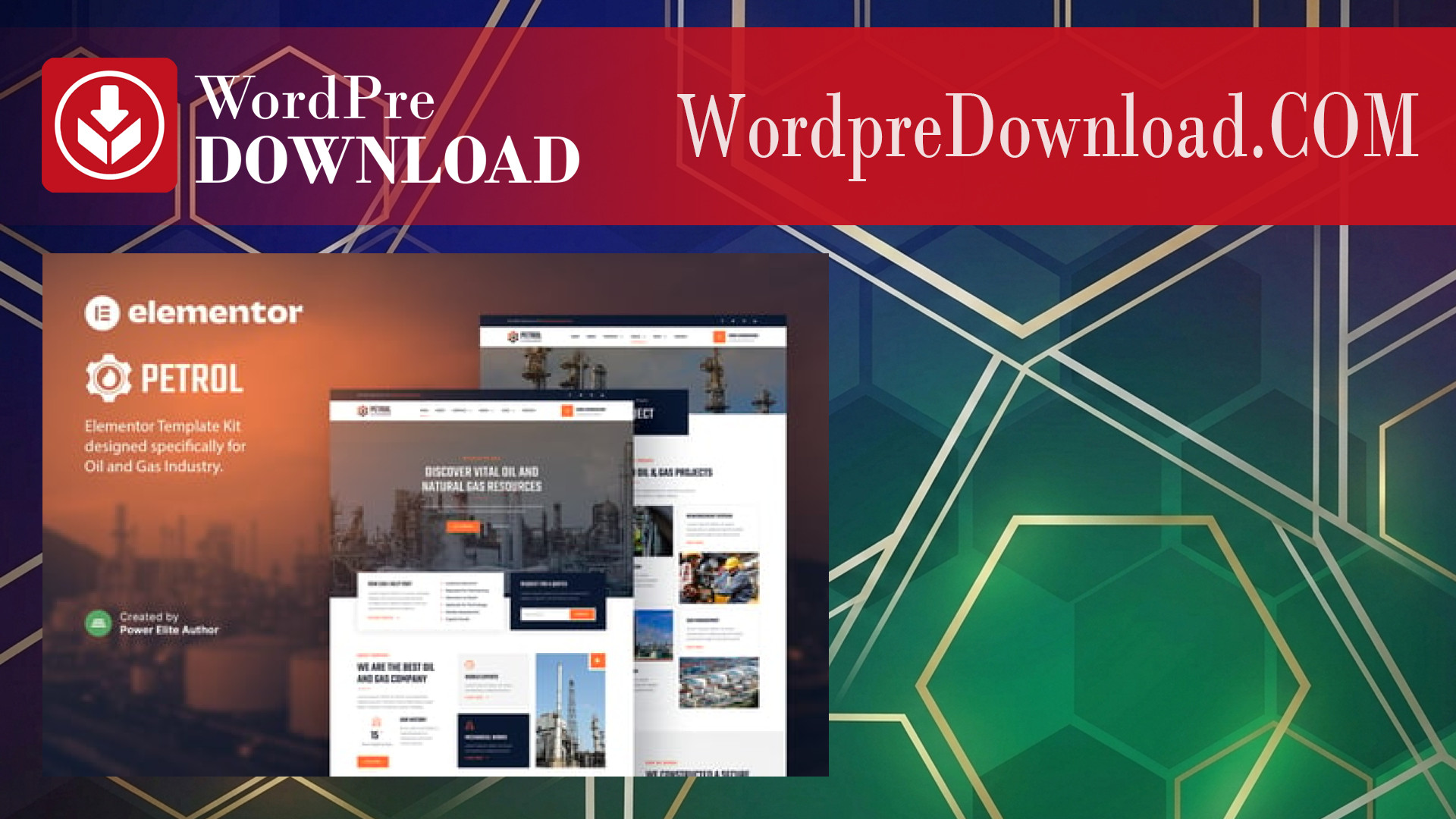 Petrol – Oil and Gas Industry Elementor Template Kit – WordpreDownload.COM