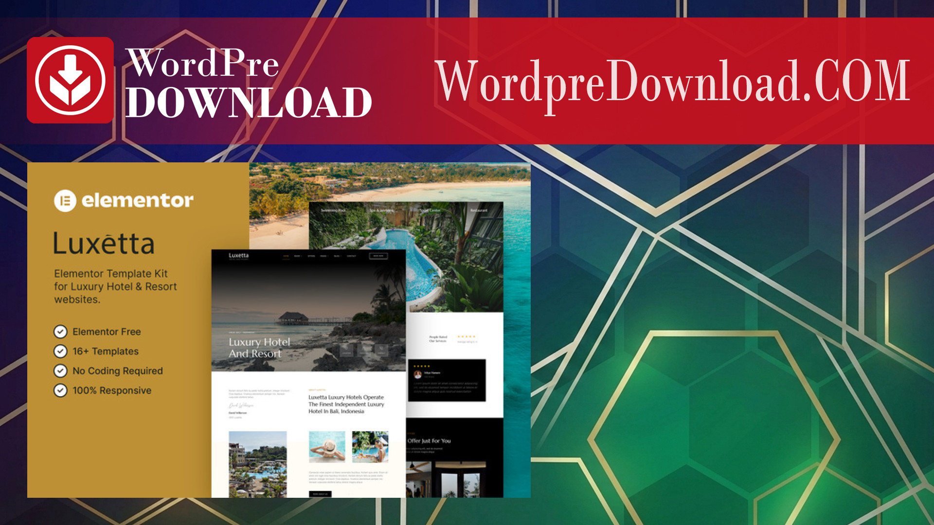 Luxetta – Luxury Hotel and Resort Elementor Template Kit – WordpreDownload.COM