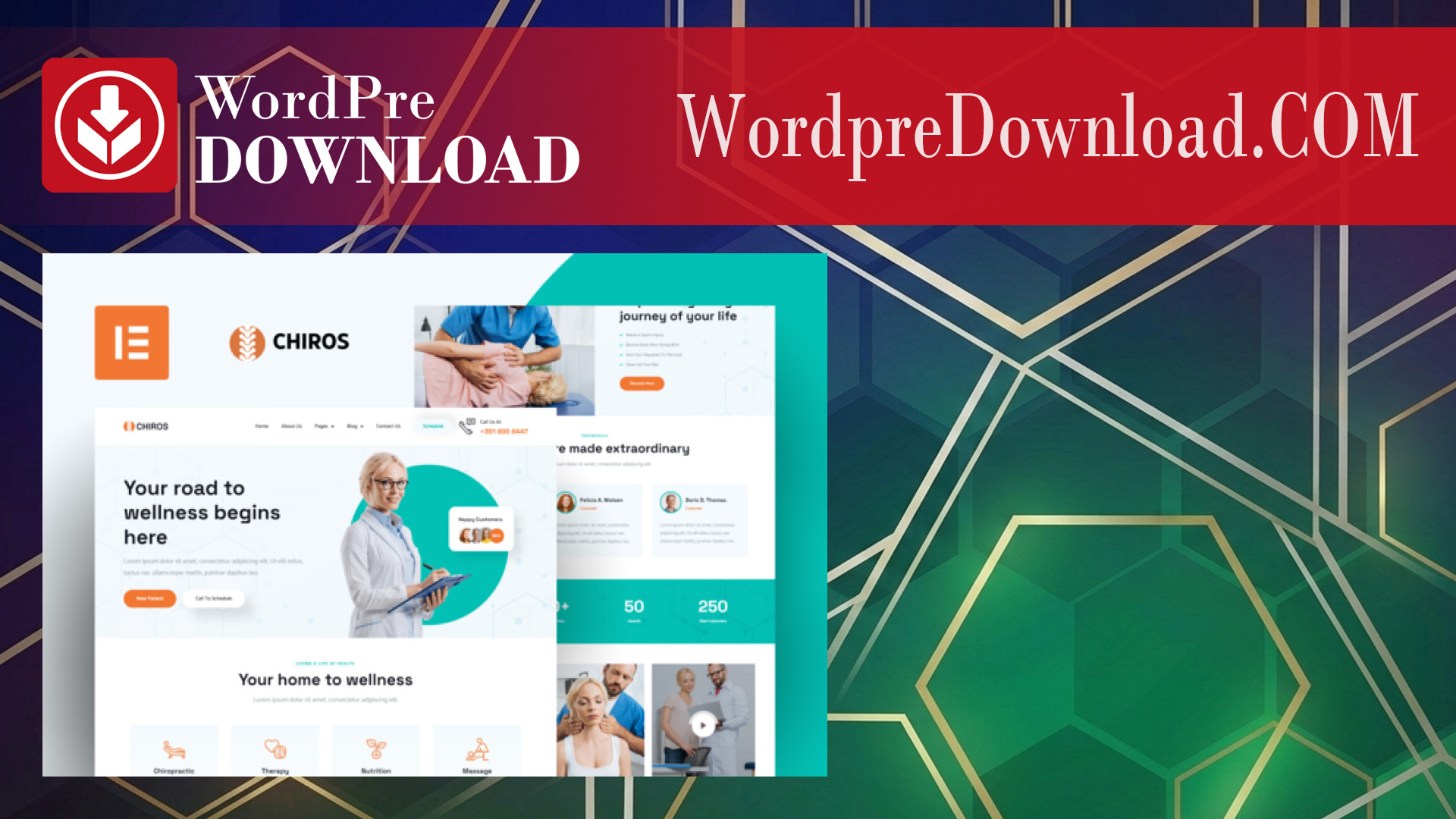 Chiros – Chiropractic Elementor Template Kit – WordpreDownload.COM