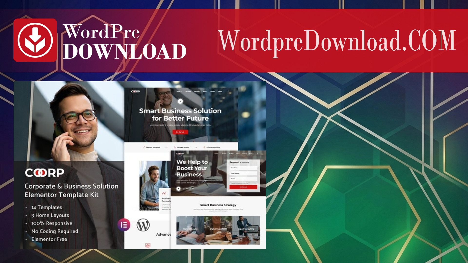 Coorp – Multi-purpose Business Solutions Elementor Template Kit – Wordpredownload.com