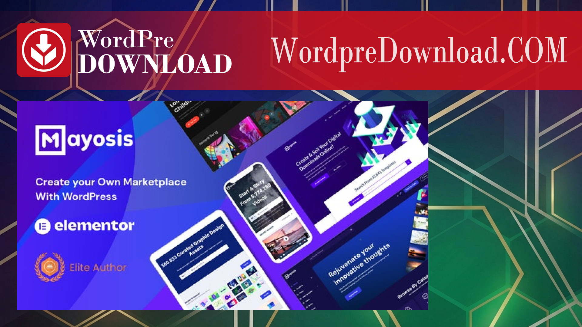 Mayosis Digital Marketplace Theme – WordpreDownload.COM