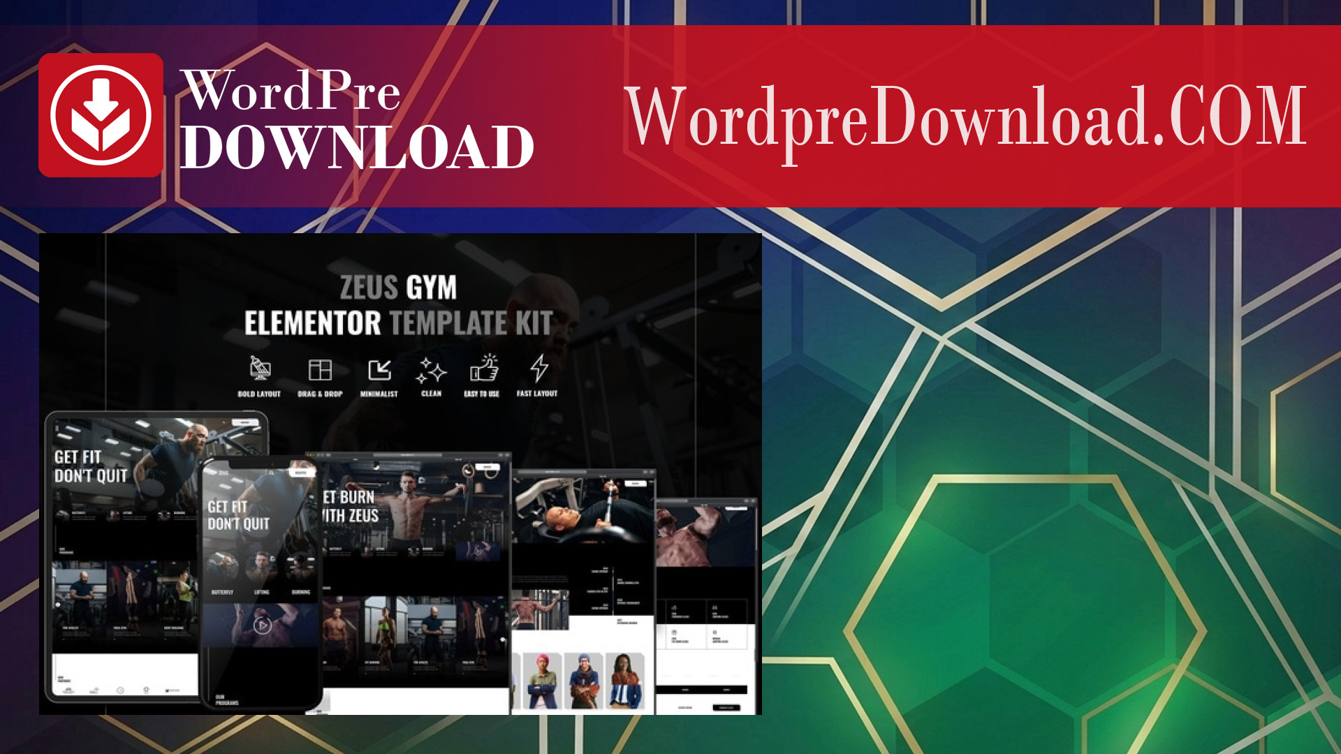 Zeus – Gym and Fitness Elementor Template Kit – WordpreDownload.COM