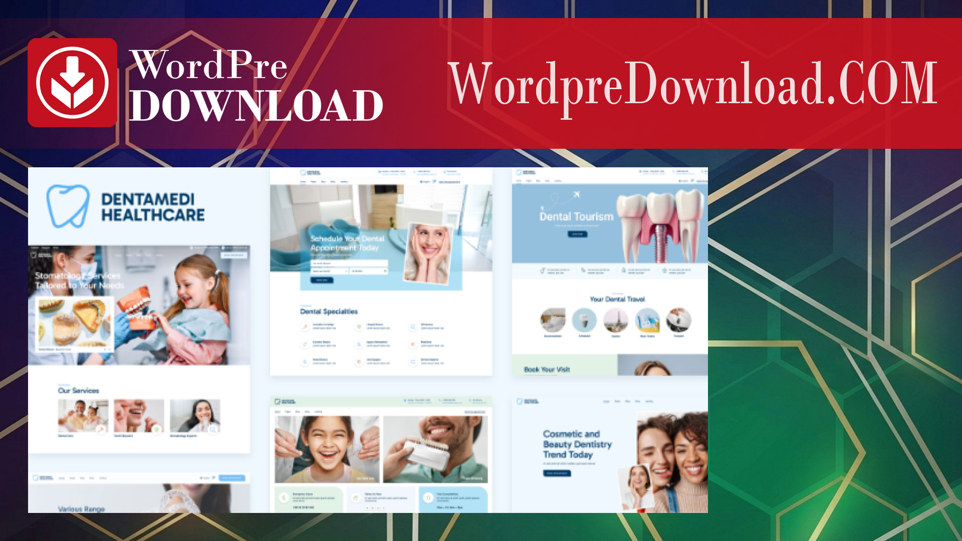 DentaMedi – Dentist and Dental Clinic WordPress Theme – WordpreDownload.COM
