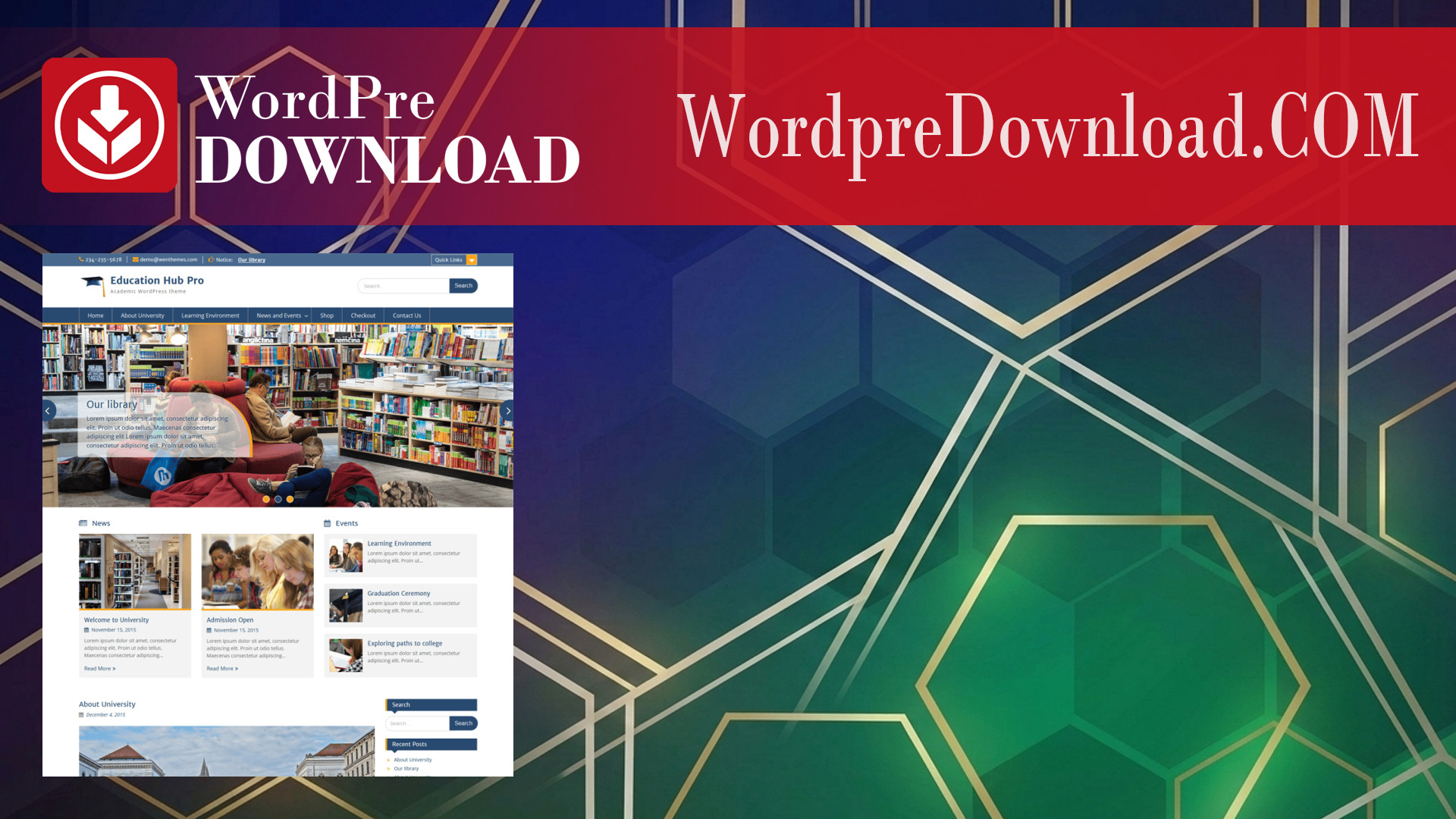 Education Hub Pro – WordpreDownload.COM