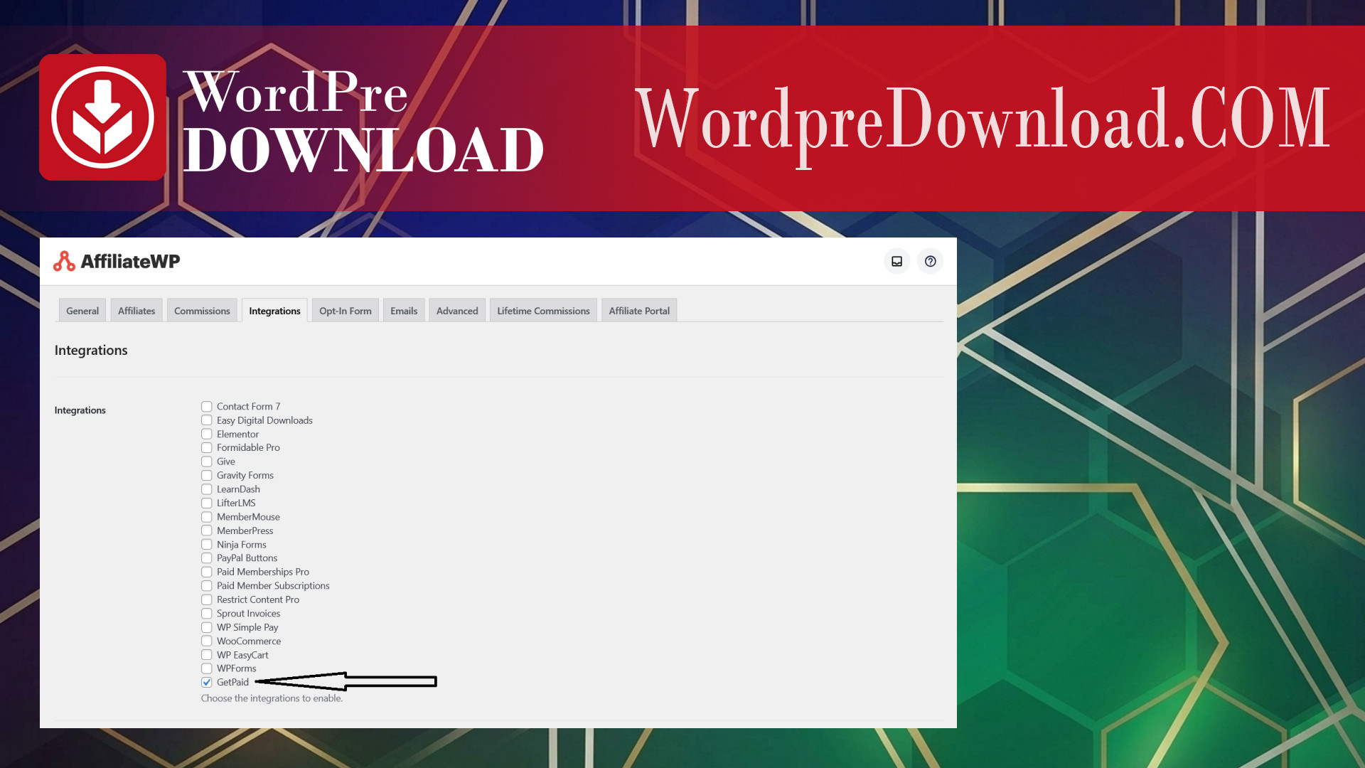 GetPaid AffiliateWP Integration – WordpreDownload.COM