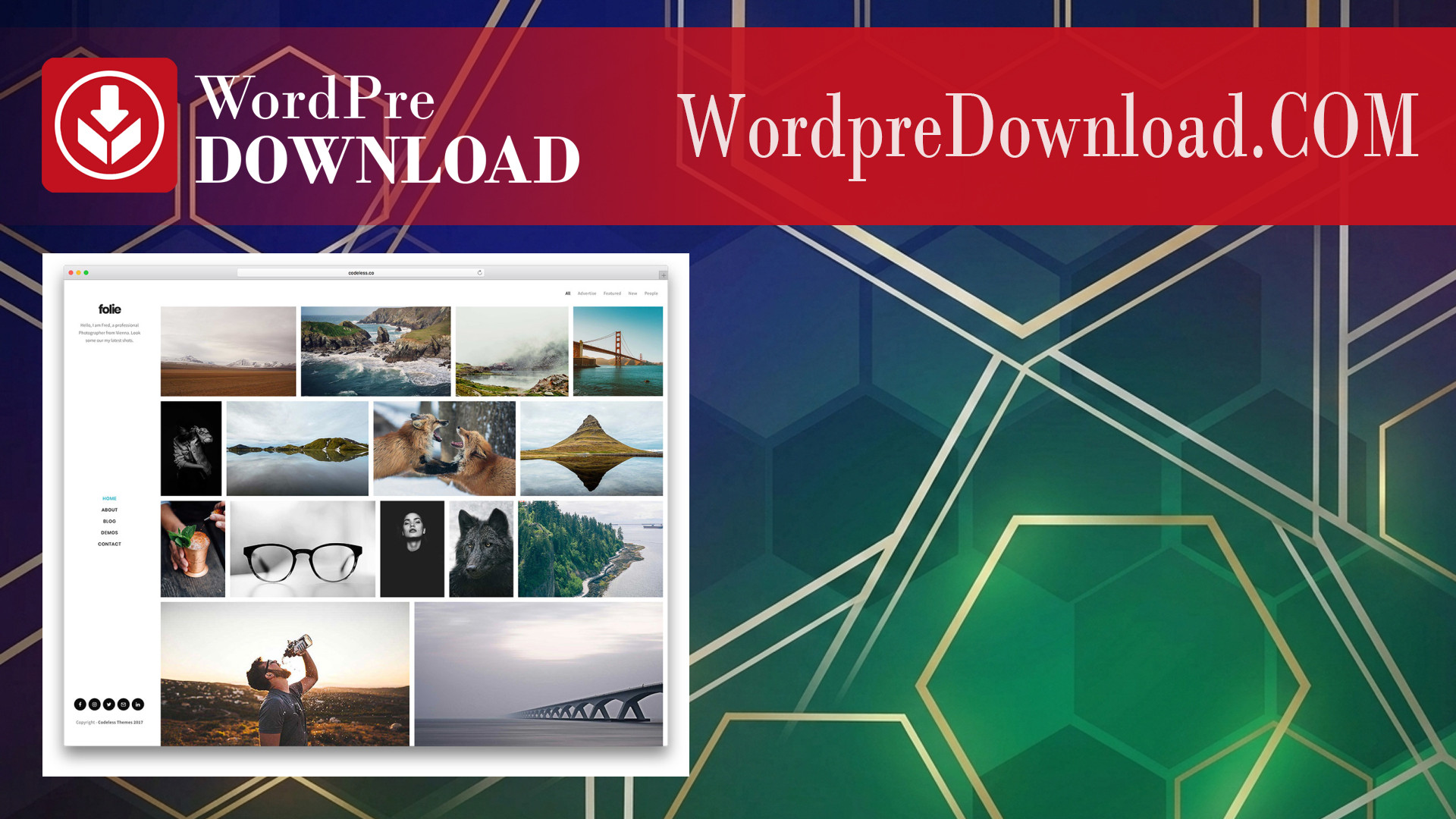DK | Photography WordPress Theme – WordpreDownload.COM