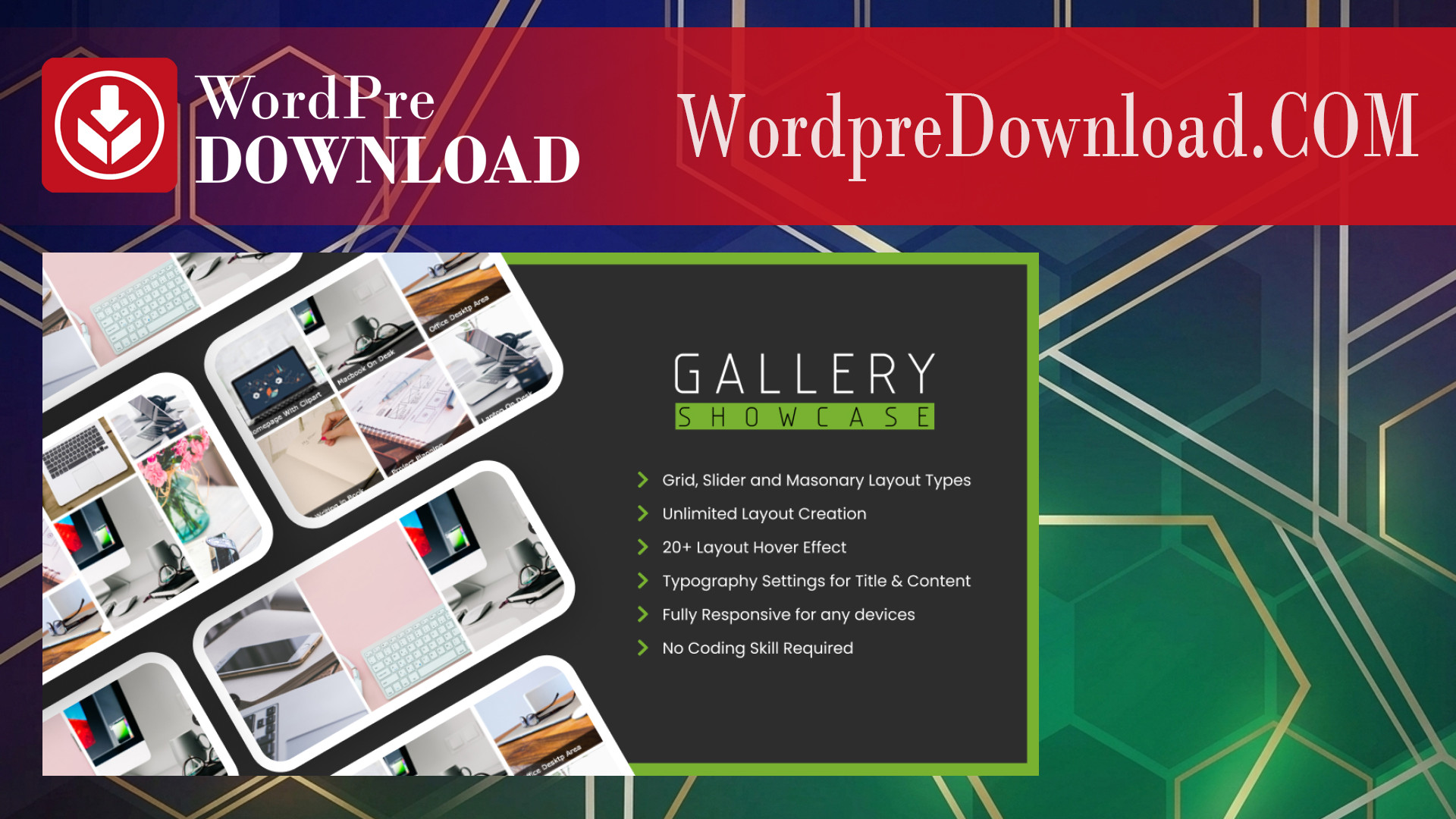 Gallery Showcase Pro for WordPress – WordpreDownload.COM