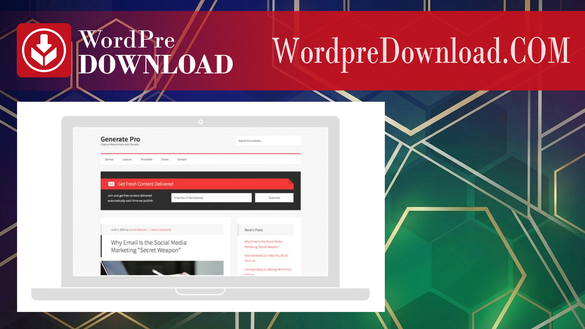 Generate Pro Theme – WordpreDownload.COM
