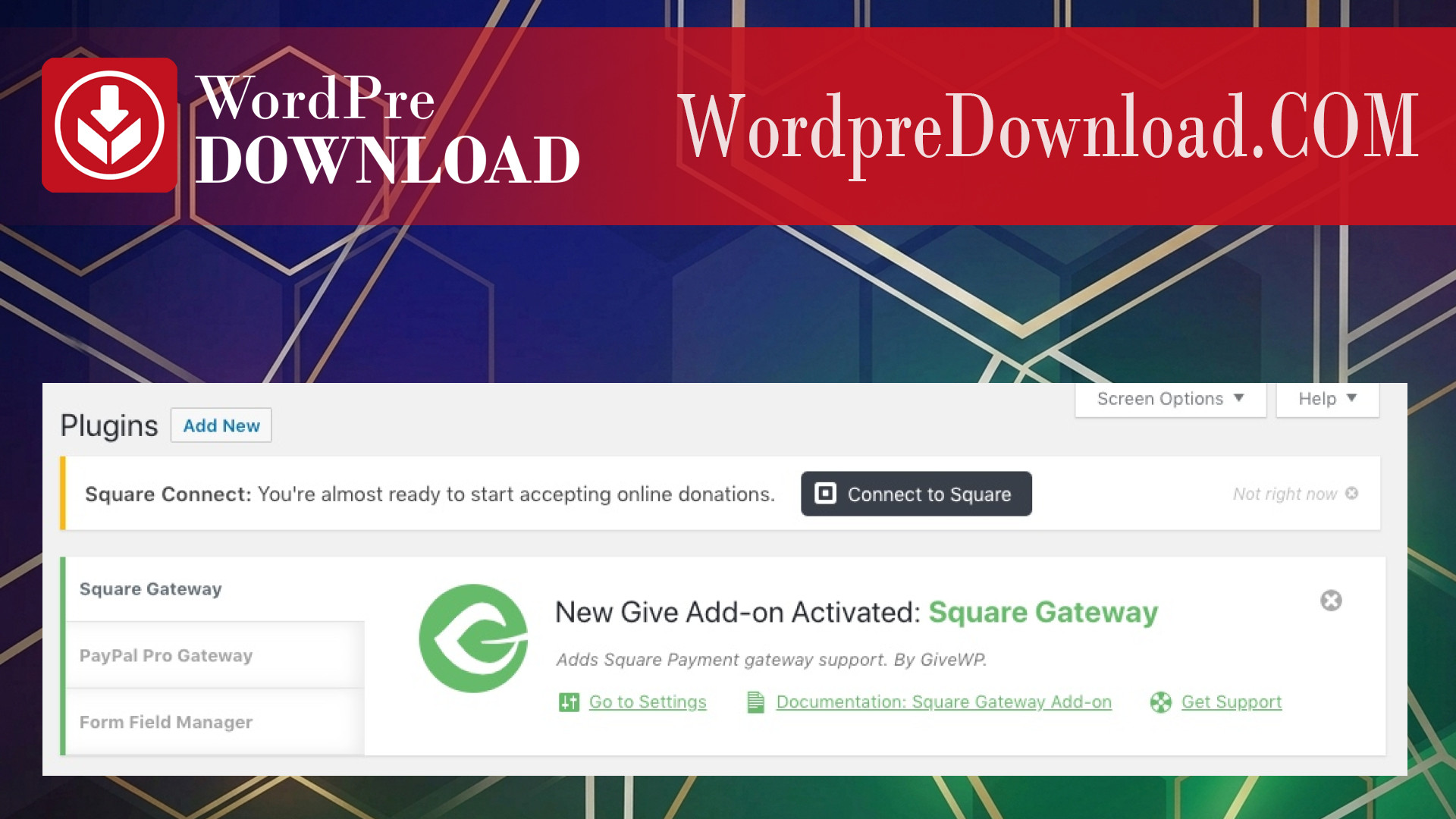 Give – Square Gateway – WordpreDownload.COM