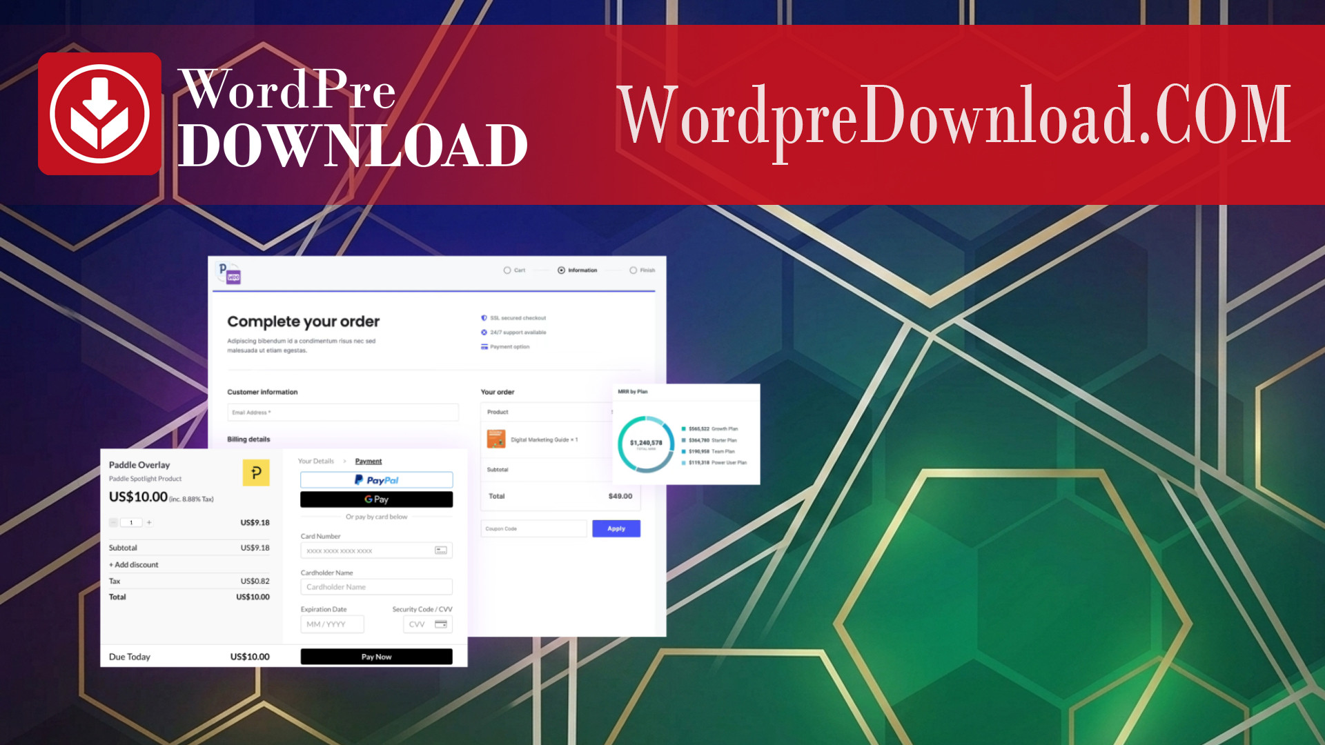 Paddle for Easy Digital Downloads By WPSmartPay – WordpreDownload.COM