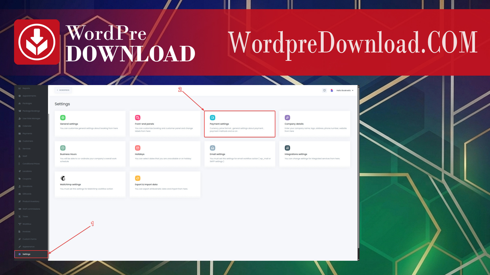 Booknetic – Stripe payment gateway – WordpreDownload.COM